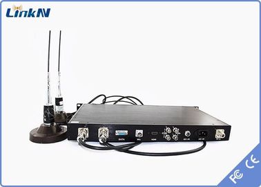 antennes visuelles du récepteur HDMI IDS CVBS (NTSC/PAL) du bâti de support 1U COFDM doubles