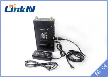 Émetteur visuel sans fil COFDM QPSK HDMI et basse puissance de sortie du chiffrage 2W de retard AES256 de CVBS H.264