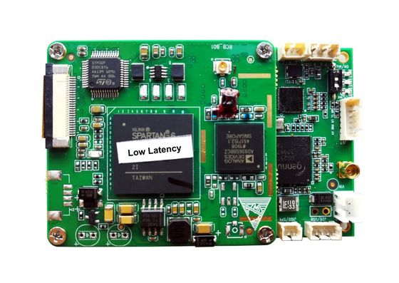 Le module visuel IDS et CVBS d'OEM d'émetteur de COFDM entre la basse latence du chiffrage AES256