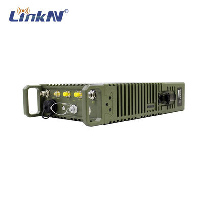 Terme élevé militaire de la puissance AES Enrcyption IP66 des connexions multiples entre deux noeuds 82Mbps 10W d'IP MESH Radio de police tactique long