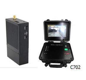 Chiffrage visuel portatif H.264 du récepteur HDMI CVBS AES256 de COFDM avec la batterie