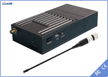 émetteur visuel HDMI et CVBS de 1.5km COFDM pour latence AES256 militaire de police la basse