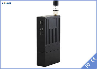 1.5km COFDM Vidéo émetteur HDMI &amp; CVBS Pour la police militaire AES256 Faible latence