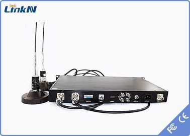 Récepteur vidéo COFDM monté sur véhicule pour la réception de diversité 300-2700 MHz