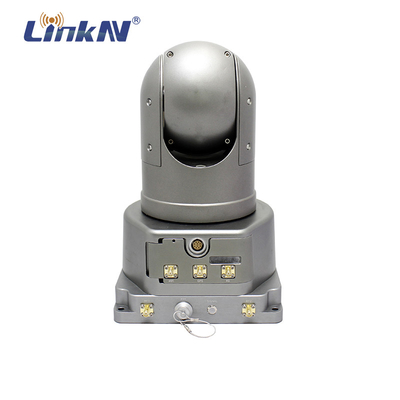 LKAV3801 4G LTE IP Mesh PTZ Caméra 4G FHD 580MHz 1.4GHz Robuste IP66 étanche à l'eau avec batterie