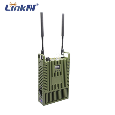 Enrcyption AES256 de la puissance 10W de la station de base radio tactique IP MeSH avec batterie