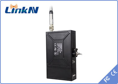LKAVE1508 Manpack Vidéo émetteur COFDM HDMI &amp; CVBS haute sécurité AES256 chiffrement basse latence batterie alimentée