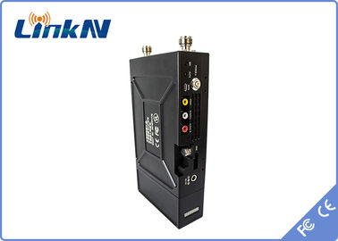 émetteur visuel COFDM QPSK HDMI de police Corps-usée de 1-3km et bas chiffrage de retard AES256 de CVBS H.264
