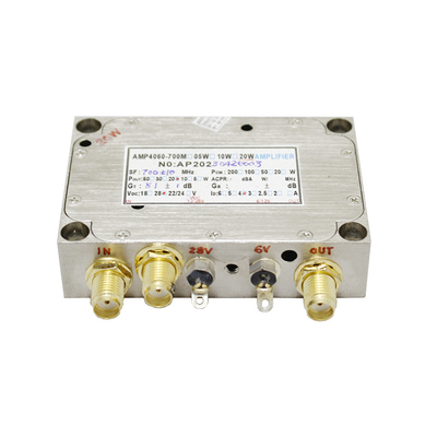 43dBm amplificateur de puissance de la PA Cofdm pour UAV visuel de bourdon de lien 200 - 2700mhz 24 - 35vdc
