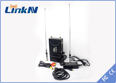 LKAV1302 Tactique 3KM NLOS COFDM Récepteur radio vidéo à double antenne AES256 Faible latence