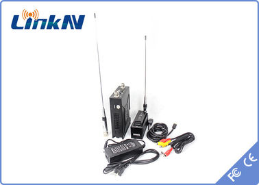 émetteur visuel COFDM QPSK HDMI de police de 1-3km et bas chiffrage de retard AES256 de CVBS H.264
