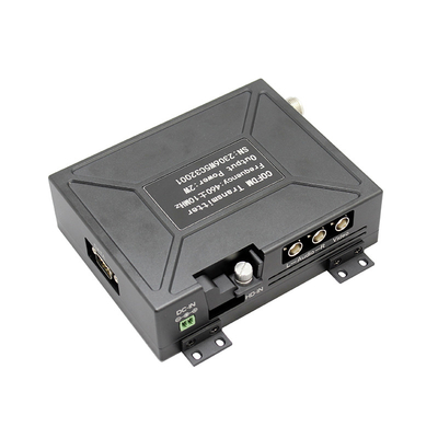 Chiffrage de la latence AES256 de puissance de sortie visuelle de l'émetteur 3-32Mbps 2W d'UGV COFDM bas