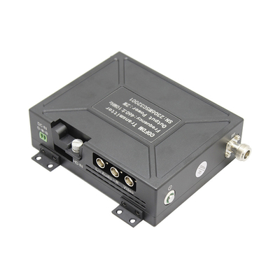 Chiffrage de la latence AES256 de puissance de sortie visuelle de l'émetteur 3-32Mbps 2W d'UGV COFDM bas