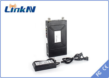 Émetteur visuel portatif militaire COFDM HDMI et interphone bi-directionnel de chiffrage de CVBS AES256