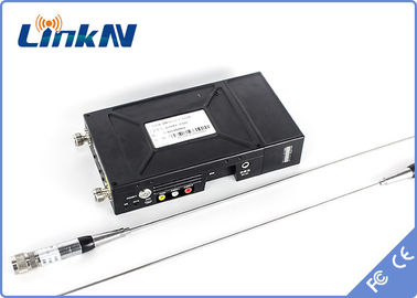 Émetteur visuel tactique militaire COFDM HDMI et interphone bi-directionnel de bas retard de chiffrage de CVBS AES256