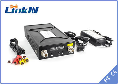 Émetteur visuel tactique militaire COFDM HDMI et interphone bi-directionnel de bas retard de chiffrage de CVBS AES256