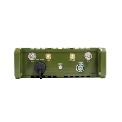 IP66 tactique militaire MESH Radio Multi Hop 82Mbps MIMO AES Enrcyption avec la batterie