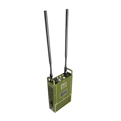 Manpack militaire MANET Radio 43dBm AES256 FHSS Saut de fréquence AES256