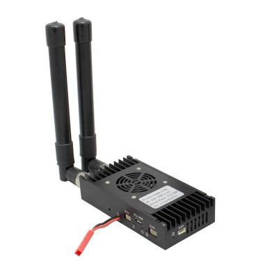 Lien de données UAV à faible latence de 10 ms avec modulation OFDM HDMI Ethernet et canaux de données TTL/RS232/RS485