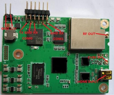 LKAV6101 AES256 20km MIMO UAV Data Link PCBA pour les besoins du client