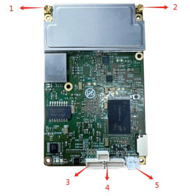LKAV6315 500mw 20 km FPGA Module de transmission vidéo sans fil IP MESH pour la transmission à longue portée