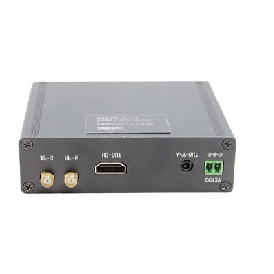 COFDM Drone Receiver Programmer USB avec un niveau de sortie de 30 dBm et une plage d'entrée DC de 12 V