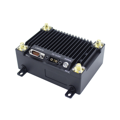 Mini UAV à longue portée Lien de données vidéo FHSS MANET AES256 Sensitivité de réception -100 dBm 2,5 MHz Largeur de bande 2,5/5,0/10,0/20,0 MHz