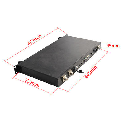 LKAV1302 Récepteur vidéo COFDM monté sur un véhicule de police Réception de diversité HDMI SDI DC12V
