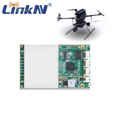 LKAV6306 15KM Module de liaison de données des drones militaires 4W Puissance AES256 chiffrement