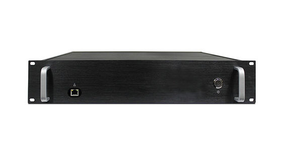 43dBm l'émetteur visuel élevé HDMI/SDI CVBS du Support-bâti COFDM de la puissance 2U entre 300-2700MHz