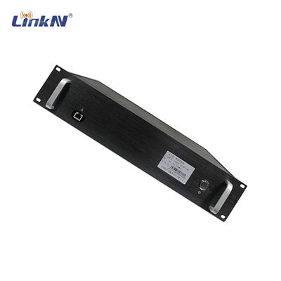LKAV1707 Police militaire 43dBm Haute puissance 2U COFDM Vidéo émetteur HDMI/SDI CVBS AES256 300-2700MHz personnalisable