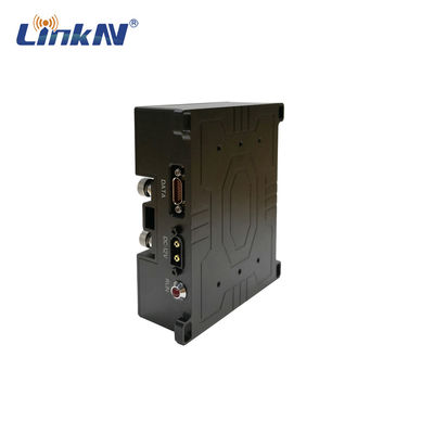 Largeur de bande élevée AES DC12V-24V d'UAV de police de la liaison de transmission de données 10km de connexions multiples entre deux noeuds militaires d'IP MESH Relay