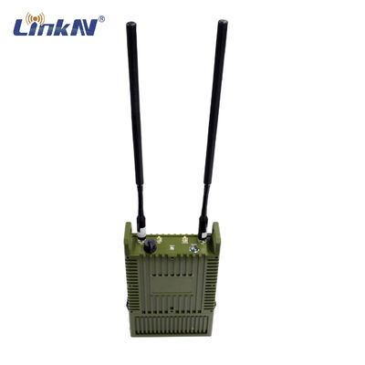 Puissance élevée de multi-alimentation tactique militaire d'IP66 MESH Radio 82Mbps MIMO 10W AES Enrcyption avec la batterie