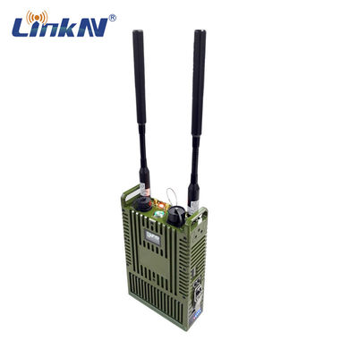 Latence élevée tactique de LAN HDMI de chiffrage de la sécurité AES d'IP66 MESH Radio 4G GPS/BD PPT WiFi basse