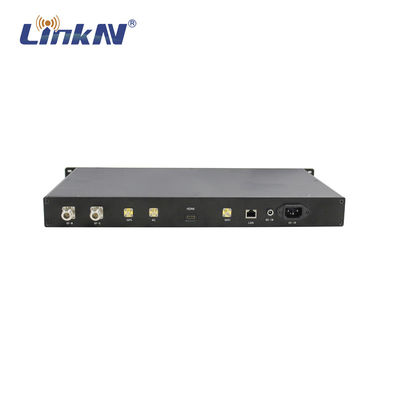 LKAV3307 Communication sans fil militaire 1U Monture de rack 4W MIMO FHSS Radio extérieure IP MESH