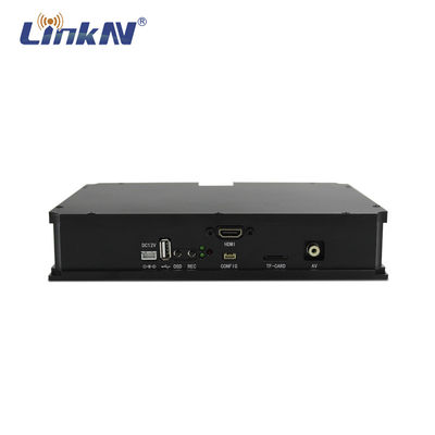 LKAV1638 EOD Robots Système vidéo numérique sans fil FHD et CVBS NTSC PAL COFDM QPSK AES256 Faible délai