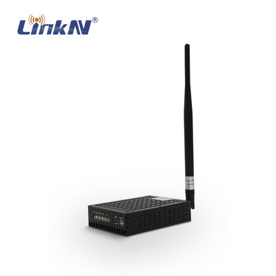 LKAV1638 Police militaire UGV Système vidéo sans fil CVBS NTSC PAL HDMI COFDM AES256 chiffrement faible délai