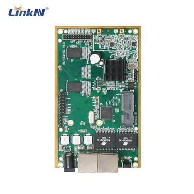 Chiffrage du module 2.4GHz 2*0.37dBm MIMO AES256 d'OEM d'IP MESH Radio jusqu'à 96Mbps