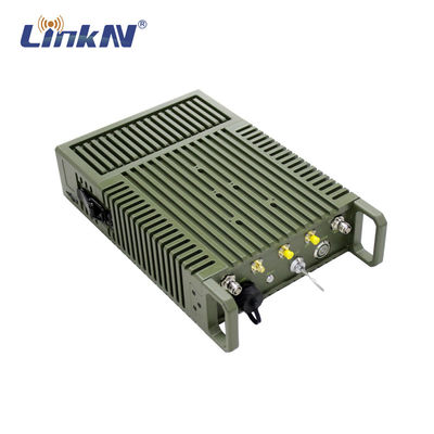 LKAV3702 4G/5G robuste COFDM IP MeSH Station de base 40dBm IP66/67 AES256 Le chiffrement est alimenté par batterie