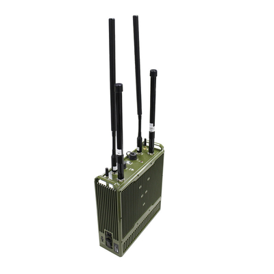 Chiffrage tactique de la station de base d'IP66 40dBm MESH Radio Integrates 40dBm LTE AES avec la batterie