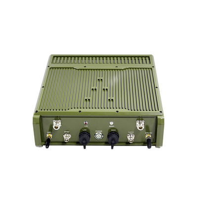 Chiffrage tactique de la station de base d'IP66 40dBm MESH Radio Integrates 40dBm LTE AES avec la batterie